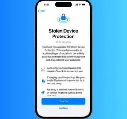 沭阳苹果授权维修店分享被盗设备保护功能开启方法 