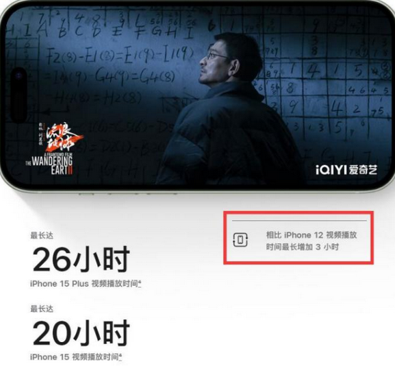 沭阳苹果15换电池网点分享iPhone15电池容量是多少 