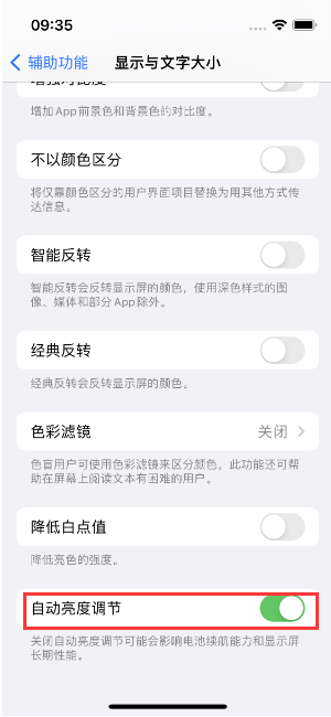 沭阳苹果15维修店分享iPhone 15 Pro系列屏幕亮度 