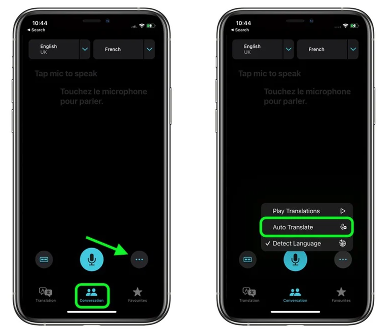 沭阳苹果手机维修分享iOS 15 “翻译” App 新改进 