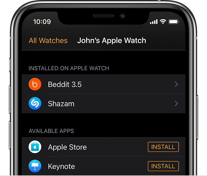 沭阳苹果手机维修分享如何在 Apple Watch 上下载应用 